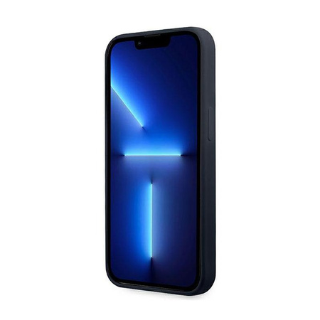 BMW Silicone Signature Logo - Etui iPhone 13 Pro (granatowy)