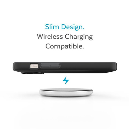 Speck CandyShell Pro - Etui iPhone 14 / iPhone 13 z powłoką MICROBAN (Black / Slate Grey)