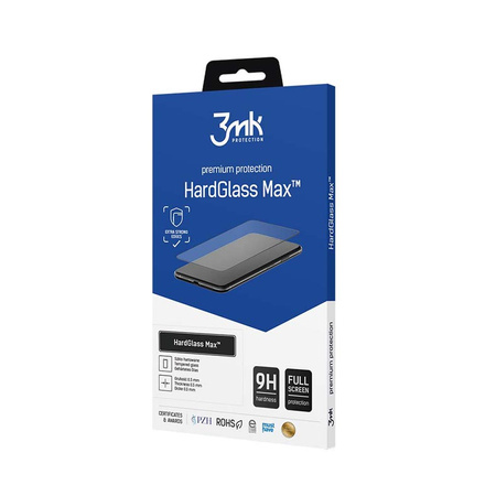 3mk HardGlass Max - Szkło hartowane do iPhone 13 / iPhone 13 Pro (Czarny)
