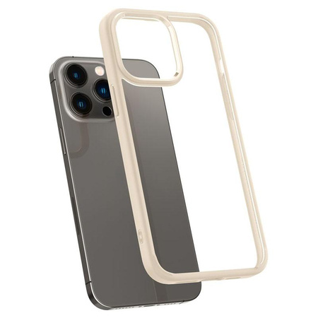 Spigen Ultra Hybrid - Etui do iPhone 14 Pro (Beżowy)