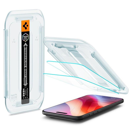 Spigen Glas.TR EZ Fit 2-Pack - Szkło hartowane do iPhone Air (2 sztuki)