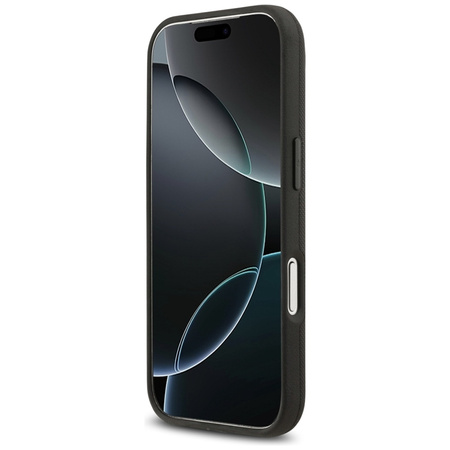 BMW M FW Metal Logo MagSafe - Etui iPhone 17 Pro (czarny)