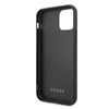 Guess Marble Glass Gold Glitter - Etui iPhone 11 Pro Max (czarny)
