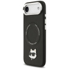 Karl Lagerfeld Choupette Pin MagSafe - Etui iPhone Air (czarny)