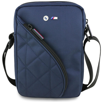 BMW Nylon Pockets & Metal Logo - Torba na tablet 8" (granatowy)