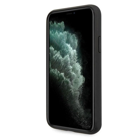 Guess 4G Bottom Stripe Collection - Etui iPhone 11 Pro Max (szary)