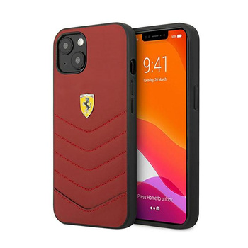 Ferrari Off Track Quilted - Etui iPhone 13 mini (czerwony)