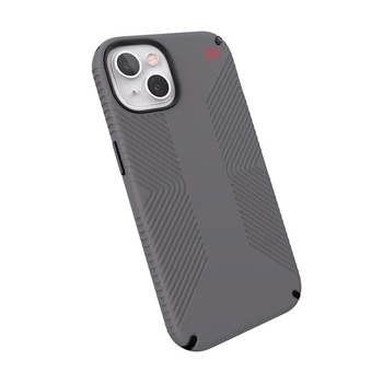 Speck Presidio2 Grip - Antypoślizgowe etui iPhone 13 (Graphite Grey/Black)