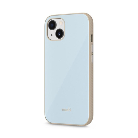 Moshi iGlaze Slim Hardshell Case - Etui iPhone 13 (system SnapTo) (Adtriatic Blue)