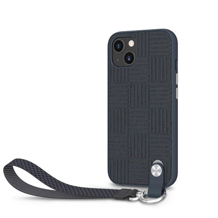 Moshi Altra - Etui z odpinaną smyczką iPhone 13 (antybakteryjne NanoShield™) (Blue)