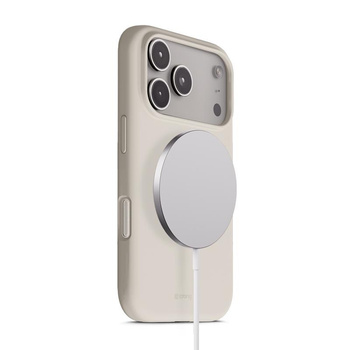Crong Color Cover Magnetic - Etui MagSafe iPhone 17 Pro (kamienny beż)