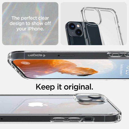 Spigen Ultra Hybrid - Etui do iPhone 15 Plus / iPhone 14 Plus (Przezroczysty)