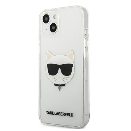 Karl Lagerfeld Choupette Head - Etui iPhone 13 (przezroczysty)