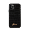 Guess Croco Case - Etui iPhone 11 Pro (Black)