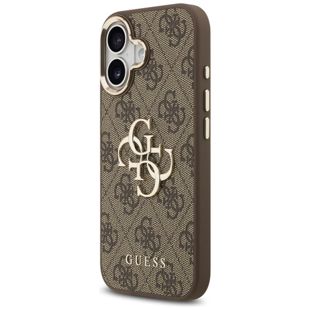 Guess 4G Big 4G Classic Logo - Etui iPhone 17 (brązowy / złoty)