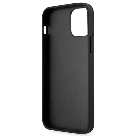 BMW Carbon Tricolor - Etui iPhone 12 Pro Max (czarny)