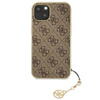 Guess 4G Charms Collection - Etui iPhone 13 Mini (brązowy)