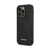 Karl Lagerfeld Glitter Plaque Logo - Etui iPhone 14 Pro (czarny)