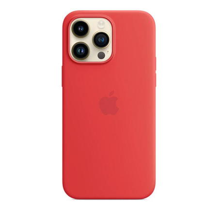 Apple Silicone Case - Silikonowe etui z MagSafe do iPhone 14 Pro Max (PRODUCT)RED