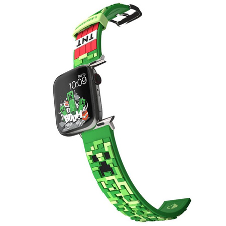 Minecraft - Pasek do Apple Watch (Creeper 3D)