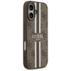 Guess 4G Printed Stripes MagSafe - Etui iPhone 17 (brązowy)