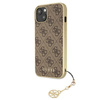 Guess 4G Charms Collection - Etui iPhone 13 Mini (brązowy)