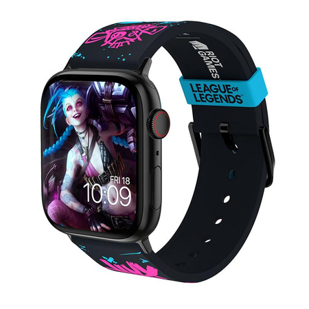 League of Legends - Pasek do Apple Watch (Jinx Graffiti)