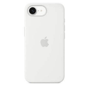 Apple Silicone Case - Silikonowe etui z MagSafe do iPhone 16e (biały)