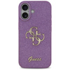 Guess Fixed Glitter Big 4G - Etui iPhone 17 (liliowy)