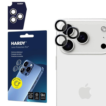 3mk HARDY Lens Protection Pro - Szkło na obiektyw aparatu iPhone 17 Pro / iPhone 17 Pro Max (Transparent)