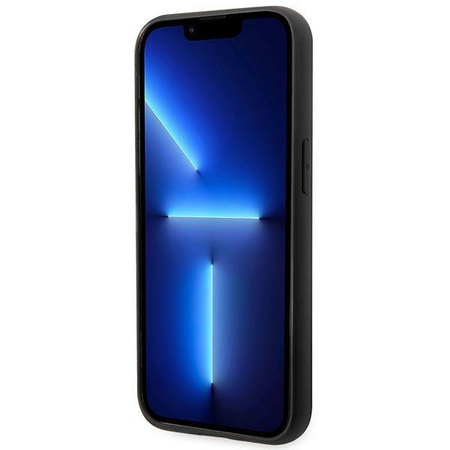 Karl Lagerfeld Quilted Puffy Ikonik Pin – Etui do iPhone 14 Pro Max (Czarny)