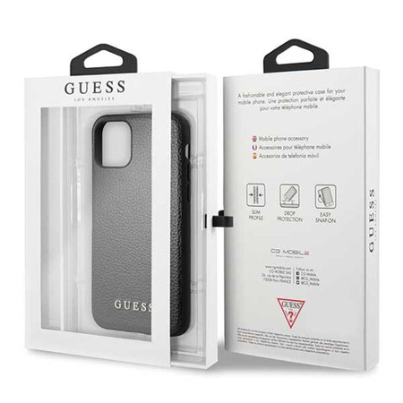 Guess Iridescent - Etui iPhone 11 Pro Max (czarny)