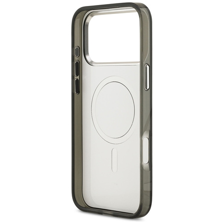 Karl Lagerfeld IML Aquarelle Karl & Logo MagSafe - Etui iPhone 17 Pro Max (czarny)