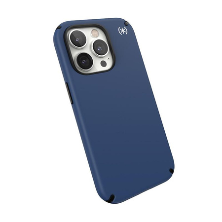 Speck Presidio2 Pro - Antybakteryjne etui iPhone 14 Pro (Coastal Blue / Black / White)
