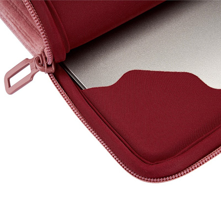 TUCANO Velluto 2 - Pokrowiec MacBook Air 13" (M4/M3/M2/M1/2025-2018) / Pro 13" / Laptop 12" (różowy)