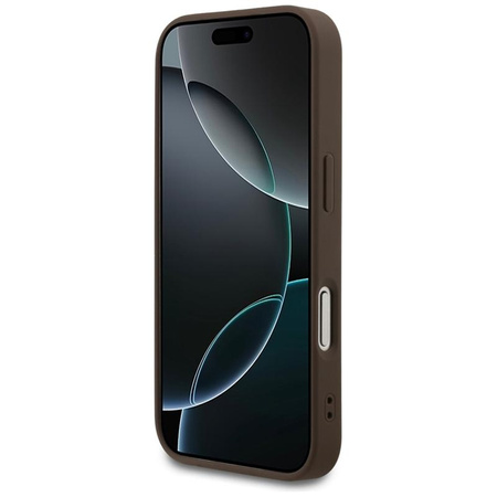 Guess 4G Classic - Etui iPhone 17 Pro (brązowy)