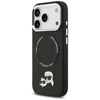 Karl Lagerfeld Karl & Choupette Pins MagSafe - Etui iPhone 17 Pro (czarny)