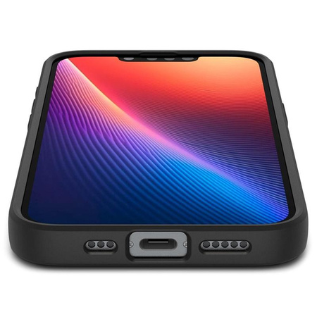 Spigen Liquid Air - Etui do iPhone 16e (Matte Black)