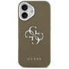 Guess Grained Big 4G Classic Logo - Etui iPhone 17 (brązowy)