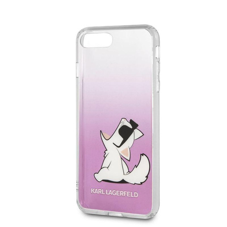 Karl Lagerfeld Choupette Fun Sunglasses - Etui iPhone SE 2020 / 8 / 7 (Pink)