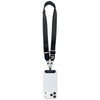 Karl Lagerfeld Universal Crossbody Strap Tether Patch Choupette Metal Logo - Uniwersalny pasek / smycz do telefonu (czarny)