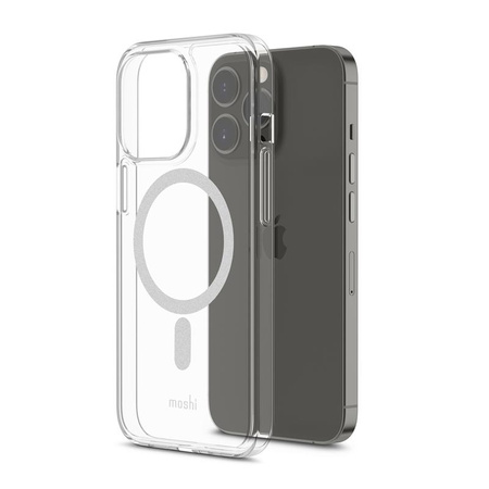 Moshi Arx Clear Slim Hardshell Case - Etui iPhone 13 Pro MagSafe (Crystal Clear)
