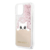 Karl Lagerfeld K-Peek A Boo - Etui iPhone 11 Pro (Glitter Pink Gold)