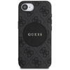 Guess 4G Circle Classic Logo MagSafe - Etui do iPhone 16e (czarny)