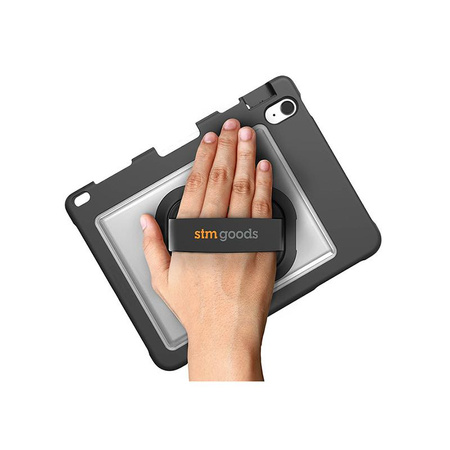 STM Dux Swivel - Etui pancerne iPad 11" (2025) / 10.9" (2022) (czarny)
