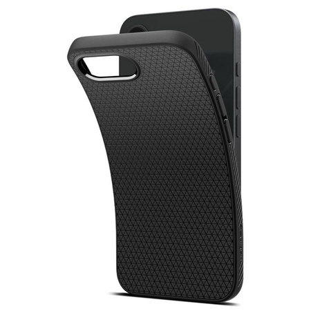 Spigen Liquid Air - Etui do iPhone 16e (Matte Black)