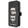Karl Lagerfeld Booktype - Etui iPhone 11 Pro Max z kieszeniami na karty (Black)