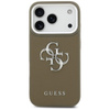 Guess Grained Big 4G Classic Logo - Etui iPhone 17 Pro (brązowy)