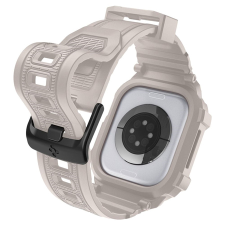 Spigen Rugged Armor Pro V2 – Pasek z obudową do Apple Watch 10 / 11 42 mm (Dune Beige)