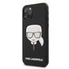 Karl Lagerfeld Iconic Embossed Glitter Case - Etui iPhone 11 Pro Max (Black)